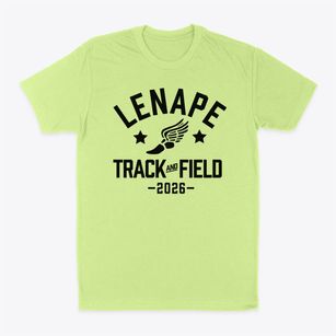 Lenape Middle School Track and Field Classic Dad T-Shirt