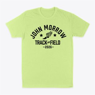 John Morrow Elementary School Track and Field Classic Dad T-Shirt
