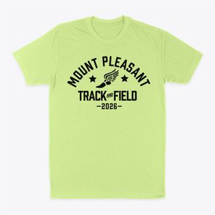 Mount Pleasant Area High School Track and Field Classic Dad T-Shirt