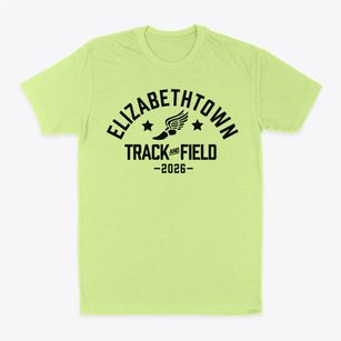 Elizabethtown High School Track and Field Classic Dad T-Shirt