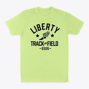 Liberty Christian Academy Track and Field Classic Dad T-Shirt