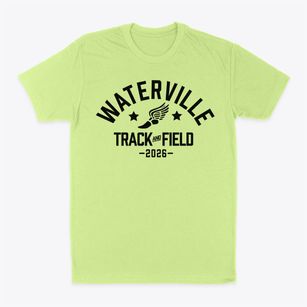 Waterville Elementary School Track and Field Classic Dad T-Shirt