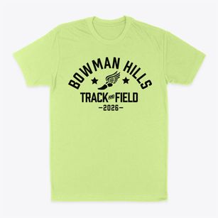 Bowman Hills Sda School Track and Field Classic Dad T-Shirt