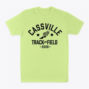 Cassville Elementary School Track and Field Classic Dad T-Shirt