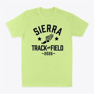 Sierra Junior High School Track and Field Classic Dad T-Shirt