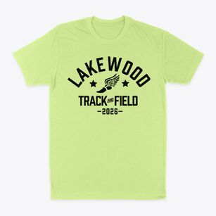Lakewood Elementary School Track and Field Classic Dad T-Shirt