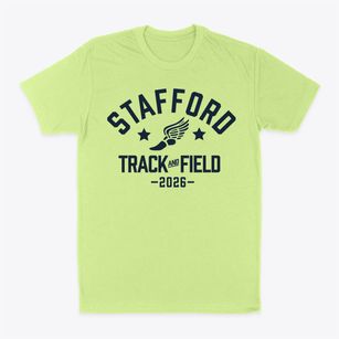 Stafford High School Track and Field Classic Dad T-Shirt