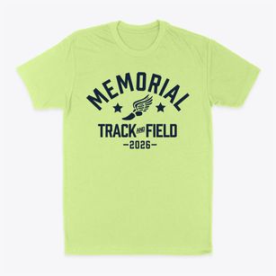 Memorial Middle School Track and Field Classic Dad T-Shirt