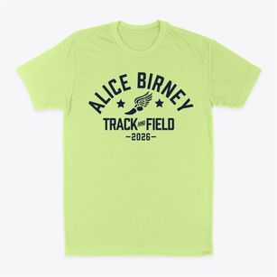 Alice Birney Elementary School Track and Field Classic Dad T-Shirt