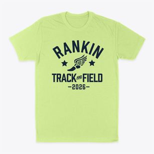 Rankin Elementary School Track and Field Classic Dad T-Shirt
