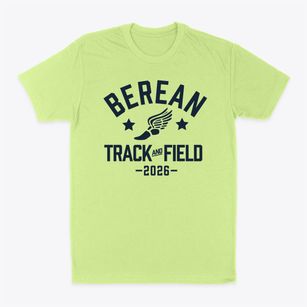 Berean Baptist Christian Academy Track and Field Classic Dad T-Shirt