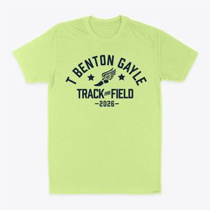 T Benton Gayle Middle School Track and Field Classic Dad T-Shirt