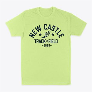 New Castle Elementary School Track and Field Classic Dad T-Shirt