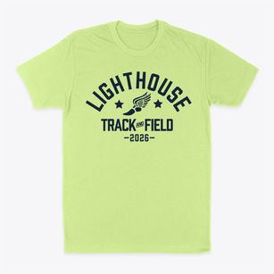 Lighthouse Baptist Academy Track and Field Classic Dad T-Shirt