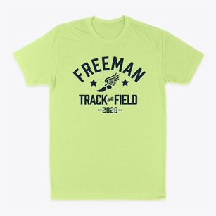 Douglas Southall Freeman High School Track and Field Classic Dad T-Shirt
