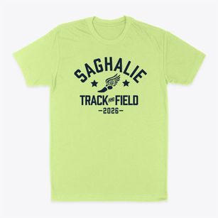 Saghalie Junior High School Track and Field Classic Dad T-Shirt