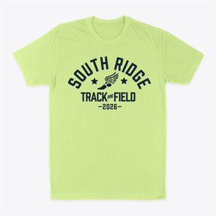 South Ridge Elementary School Track and Field Classic Dad T-Shirt