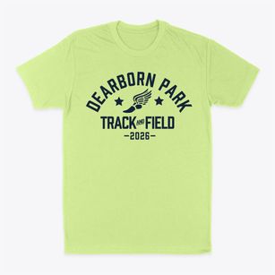 Dearborn Park School Track and Field Classic Dad T-Shirt