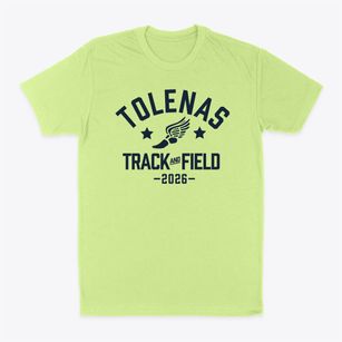 Tolenas Elementary School Track and Field Classic Dad T-Shirt