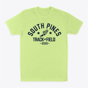 South Pines Elementary School Track and Field Classic Dad T-Shirt