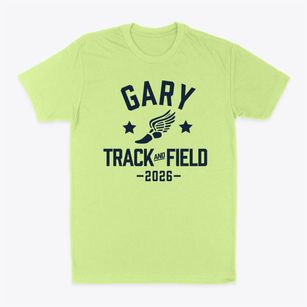 Gary Elementary School Track and Field Classic Dad T-Shirt