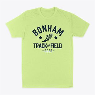 Bonham Elementary School Track and Field Classic Dad T-Shirt