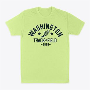 Washington High School Track and Field Classic Dad T-Shirt