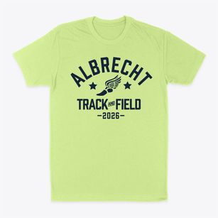 Albrecht Elementary School Track and Field Classic Dad T-Shirt