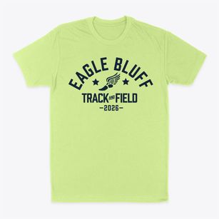 Eagle Bluff Elementary School Track and Field Classic Dad T-Shirt