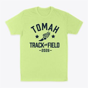 Tomah High School Track and Field Classic Dad T-Shirt
