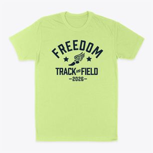 Freedom Elementary School Track and Field Classic Dad T-Shirt
