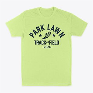 Park Lawn Elementary School Track and Field Classic Dad T-Shirt