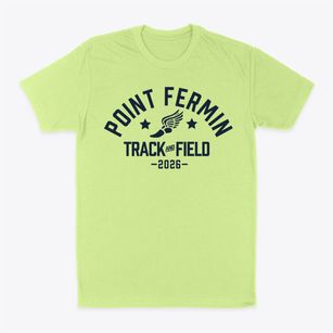 Point Fermin Elementary School Track and Field Classic Dad T-Shirt