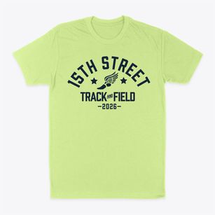 15th Street Elementary School Track and Field Classic Dad T-Shirt