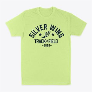 Silver Wing Elementary School Track and Field Classic Dad T-Shirt