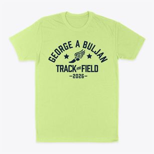 George A Buljan Intermediate School Track and Field Classic Dad T-Shirt