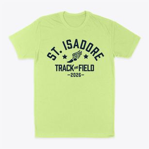 St Isadore Parish Track and Field Classic Dad T-Shirt
