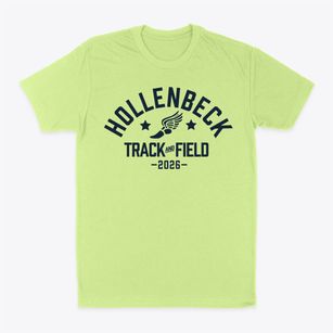 Hollenbeck Middle School Track and Field Classic Dad T-Shirt
