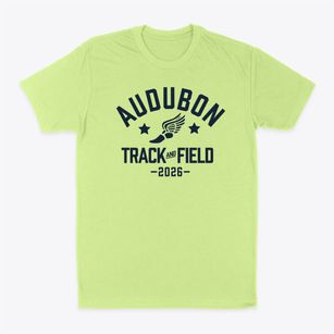 Audubon Junior High School Track and Field Classic Dad T-Shirt
