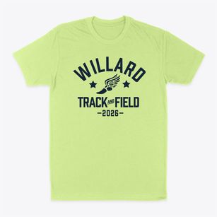 Willard Elementary School Track and Field Classic Dad T-Shirt