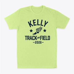 Kelly Elementary School Track and Field Classic Dad T-Shirt