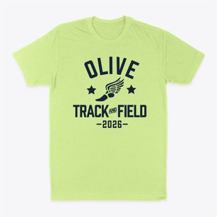 Olive Christian School Track and Field Classic Dad T-Shirt
