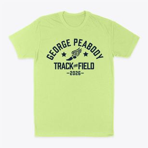 George Peabody Elementary School Track and Field Classic Dad T-Shirt