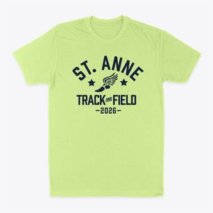 Saint Anne School Track and Field Classic Dad T-Shirt