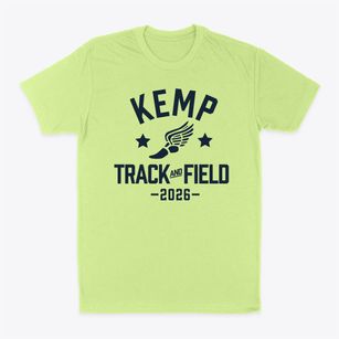 Kemp Elementary School Track and Field Classic Dad T-Shirt
