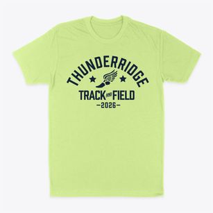 Thunderridge High School Track and Field Classic Dad T-Shirt