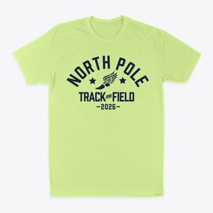 North Pole Christian School Track and Field Classic Dad T-Shirt