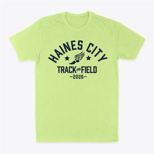 Haines City High School Track and Field Classic Dad T-Shirt