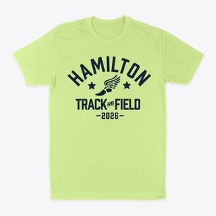 Hamilton Elementary School Track and Field Classic Dad T-Shirt
