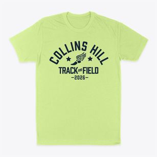 Collins Hill High School Track and Field Classic Dad T-Shirt
